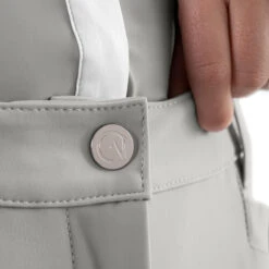 EGO 7 Women's Jumping EJ Knee Patch Breech -Equestrian Supplies Shop Ego7 Jumping.EJ Ice.Grey Button