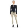 EGO 7 Women's Jumping LA Knee Patch Breeches -Equestrian Supplies Shop Ego7 Womens.LA .Jumping.Breeches Beige Front