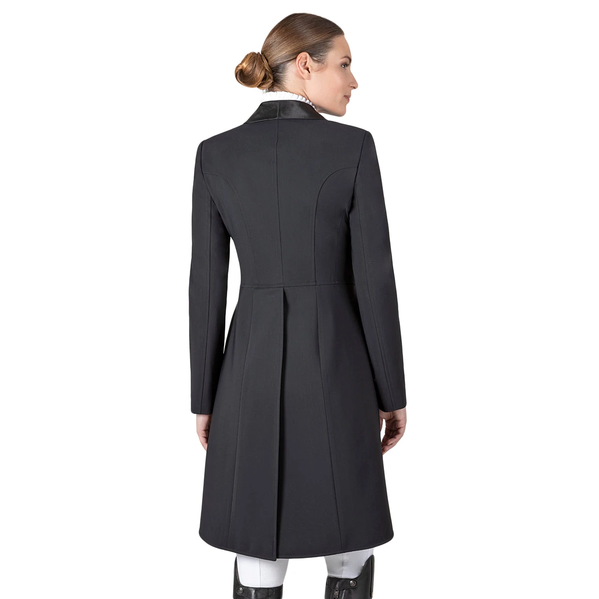Equiline Women's Grag Satin Collar Tailcoat 4 Equiline Women's Grag Satin Collar Tailcoat - Image 2