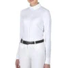 Equiline Women's CenteC Long Sleeve Show Shirt -Equestrian Supplies Shop Equiline CenteC Long.Sleeve.Show .Shirt White 00