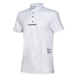 Equiline Conellec Men's Show Shirt -Equestrian Supplies Shop Equiline H00524 Conellec 001 Front White 00