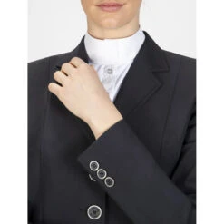 Equiline Women's GAIT Show Coat In X-Cool Evo -Equestrian Supplies Shop Equiline XCool black 47124.1587582462.1280.1280