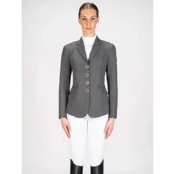 Equiline Women's GAIT Show Coat In X-Cool Evo -Equestrian Supplies Shop Equiline XCool grey 86922.1587582464.1280.1280