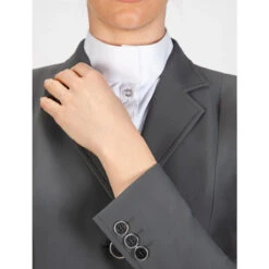 Equiline Women's GAIT Show Coat In X-Cool Evo -Equestrian Supplies Shop Equiline XCool grey 95541.1587582464.1280.1280