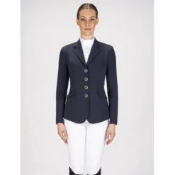 Equiline Women's GAIT Show Coat In X-Cool Evo -Equestrian Supplies Shop Equiline XCool navy 26734.1587582463.1280.1280