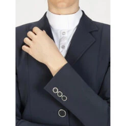 Equiline Women's GAIT Show Coat In X-Cool Evo -Equestrian Supplies Shop Equiline XCool navy 19547.1587582463.1280.1280