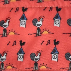 Essex Classics Ladies "Cock-a-Doodle-Do" Talent Yarn Straight Collar Long Sleeve Show Shirt -Equestrian Supplies Shop Essex.Classics Cock a doodle do show.shirt ESL35 W2 Swatch 00