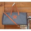 Penelope Travel Show Bag -Equestrian Supplies Shop French.EQ Penelope Show.Bag Grey Front