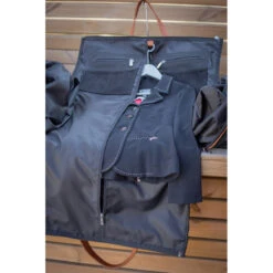 Penelope Travel Show Bag -Equestrian Supplies Shop French.EQ Penelope Show.Bag Grey Inside