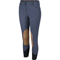 RJ Classics Gulf Ladies' Natural Rise Front Zip Breech -Equestrian Supplies Shop GulfCrownBlue