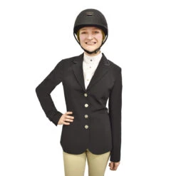 Equiline GwentyG Women's Show Coat -Equestrian Supplies Shop GwentyG Blk 2