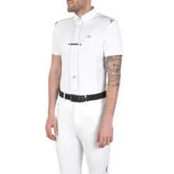 Equiline CuthberC Men's Show Shirt -Equestrian Supplies Shop H00522 Cuthberc 001 Front DEA