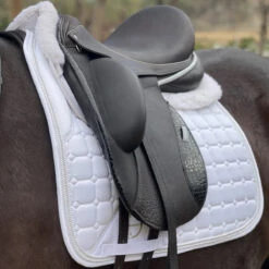 Halter Ego Satin Classic Saddle Pad 14 Halter Ego Satin Classic Saddle Pad -Equestrian Supplies Shop HEgo WHT DRSG HalterEgo Satin.Classic.Quilted.Saddle.Pad .Dressage White