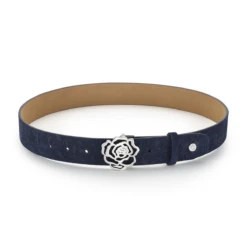 Hannah Childs Signature Rose Belt -Equestrian Supplies Shop HR SigRoseBelt Midnight