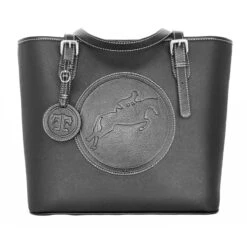 Tucker Tweed Equestrian James River Carry All Bag -Equestrian Supplies Shop HunterJumper blk