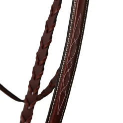 Huntley Equestrian Classic Fancy Stitched Hunter Bridle With Reins 12 Huntley Equestrian Classic Fancy Stitched Hunter Bridle With Reins -Equestrian Supplies Shop Huntley.Equestrian Classic.Fancy .Stitched.Bridle.With .Reins Brown Detail.4