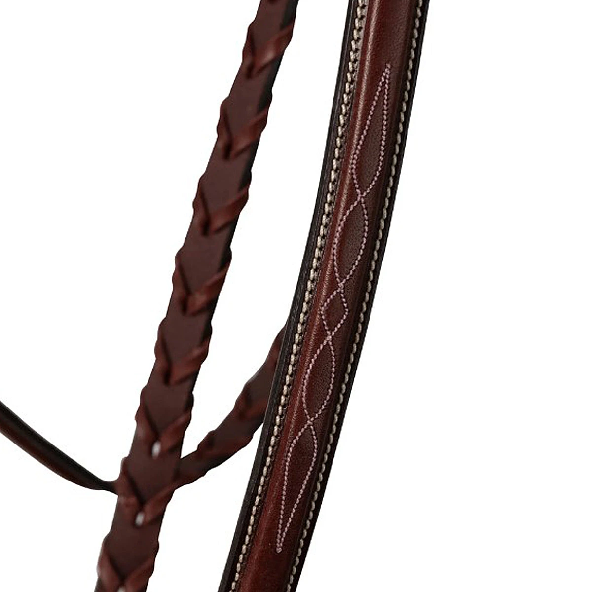 Huntley Equestrian Classic Fancy Stitched Hunter Bridle With Reins 7 Huntley Equestrian Classic Fancy Stitched Hunter Bridle With Reins - Image 5