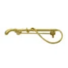 Exselle Small Whip Stock Pin -Equestrian Supplies Shop Intrepid Stock.Pin .Exselle.Small .Whip Gold