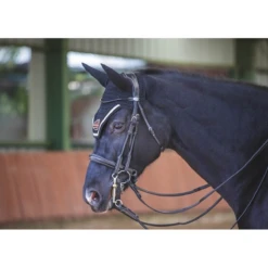Jump'in Patent Double Bridle - Week Collection 7 Jump'in Patent Double Bridle - Week Collection -Equestrian Supplies Shop JI BRWV 2