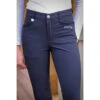 Jump'in Unisex Junior Sacha Breeches -Equestrian Supplies Shop Jump.In Unisex.Junior.Sacha .Breeches Navy Front