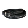 Penelope Classic Point Sellier Belt -Equestrian Supplies Shop Jump in 96000275 Pointsellierbelt.black