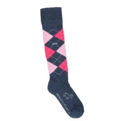 USG Karo Socks 35 USG Karo Socks -Equestrian Supplies Shop KARO KL.USG Socks Nvy.Pink Front