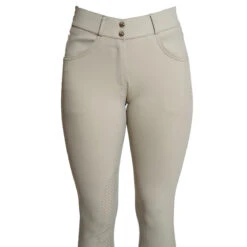 KL Select Gabrielle Knee Patch Breech -Equestrian Supplies Shop KB020522 KL.Select gabrielle.knee .patch .breech beige top