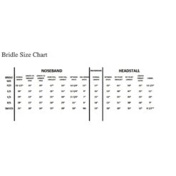 Red Barn By KL Select Equinox Figure 8 Bridle -Equestrian Supplies Shop KL.Select.Bridle.Size .Chart 7143022a 5fb8 4a00 9384 f6412b406532