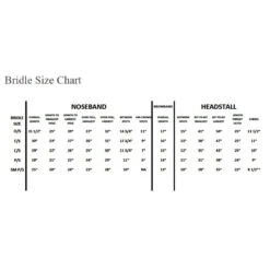 Black Oak By KL Select Foxtrot Hunt Bridle 11 Black Oak By KL Select Foxtrot Hunt Bridle -Equestrian Supplies Shop KLBridleSizes