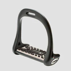 Lorenzini Jumping Stirrups With Rubber Tread -Equestrian Supplies Shop L61MSTR6500001UNI mt.blk 1