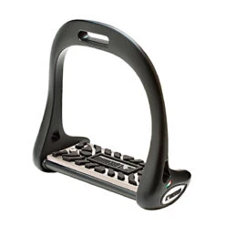 Lorenzini Jumping Stirrups With Rubber Tread -Equestrian Supplies Shop L61MSTR6500001UNI mt.blk 3