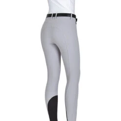 Equiline Women's Ernae B-Move High-Waist Full Grip Breeches -Equestrian Supplies Shop N08984 024 Equiline Ernae High.Waist Full.Grip .Breeches B Move Ice 01