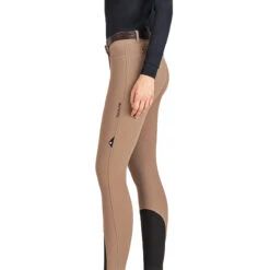 Equiline Women's Etraek B-Move Knee Grip Breeches 10 Equiline Women's Etraek B-Move Knee Grip Breeches -Equestrian Supplies Shop N08985 253 Equiline Etraek KG.Breech B Move Camel 00