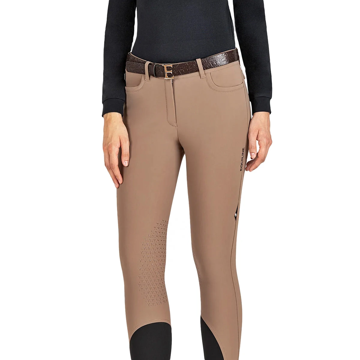 Equiline Women's Etraek B-Move Knee Grip Breeches 4 Equiline Women's Etraek B-Move Knee Grip Breeches - Image 2
