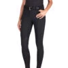 Equiline Women's GingerK B-Move Light Knee Grip Breeches -Equestrian Supplies Shop N09033 EQline GingerK Black
