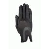 RSL By USG Good Luck Gloves -Equestrian Supplies Shop OG014 KL.RSL Good.Luck .Gloves Black Front