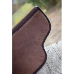 Penelope Combo Half Pad -Equestrian Supplies Shop P190 French.EQ Penelope Combo.Half .Pad Logo.Havana