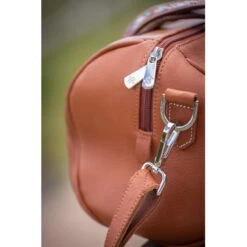 Penelope Bowl Bag -Equestrian Supplies Shop Penelope Bowl.Bag Brandy Zipper