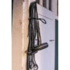 Penelope Saddle Stitch Double Bridle -Equestrian Supplies Shop Penelope French.EQ Double.Bridle Saddle.Stitch Black