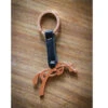 Penelope Tibou Key Chain -Equestrian Supplies Shop Penelope Key.Chain Black.Rosegold