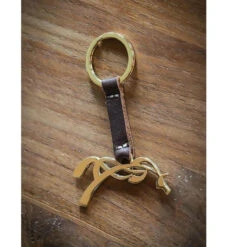 Penelope Tibou Key Chain 9 Penelope Tibou Key Chain -Equestrian Supplies Shop Penelope Key.Chain Havana.Gold