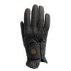 Kunkle Equestrian Premium Gloves -Equestrian Supplies Shop Premium.Show Kunkle.Equestrian.Gloves Black Front