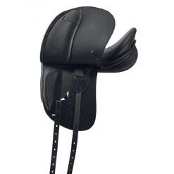 Prestige Lucky Dressage Idol Saddle -Equestrian Supplies Shop Prestige Lucky.Drsg .Idol Blk Flap