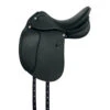 Prestige Lucky Dressage Idol Saddle 2 Prestige Lucky Dressage Idol Saddle -Equestrian Supplies Shop Prestige Lucky.Drsg .Idol Blk Side
