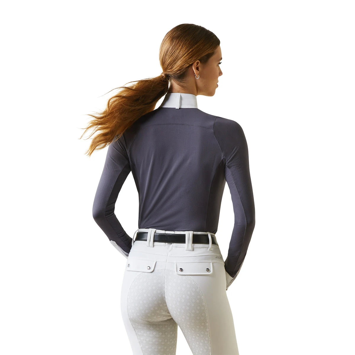 Ariat Womens Luxe Long Sleeve Show Shirt 13 Ariat Womens Luxe Long Sleeve Show Shirt - Image 11