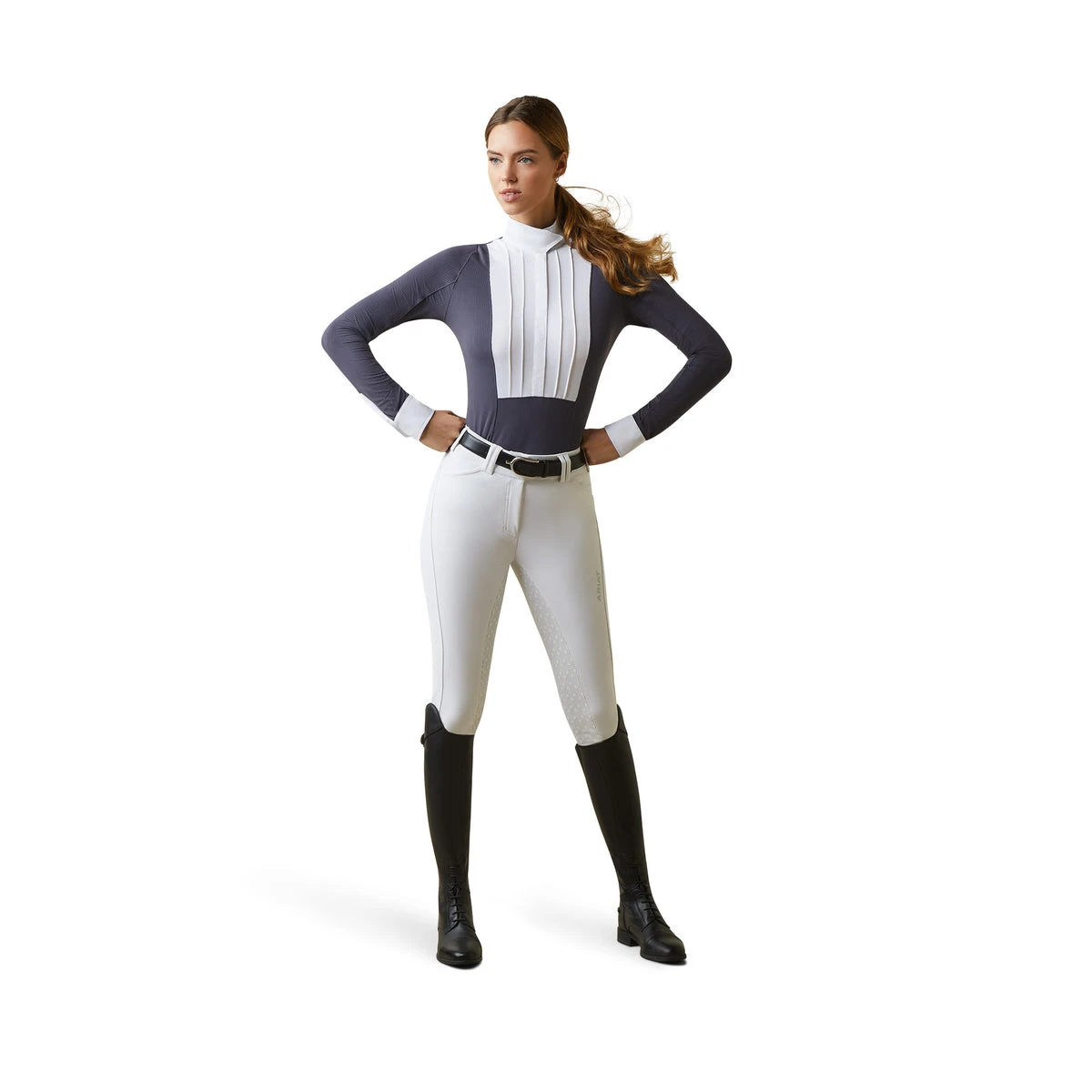 Ariat Womens Luxe Long Sleeve Show Shirt 12 Ariat Womens Luxe Long Sleeve Show Shirt - Image 10