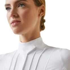 Ariat Womens Luxe Long Sleeve Show Shirt 16 Ariat Womens Luxe Long Sleeve Show Shirt -Equestrian Supplies Shop S23 WMS ENGL 10043396 detail01