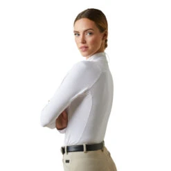 Ariat Womens Luxe Long Sleeve Show Shirt 18 Ariat Womens Luxe Long Sleeve Show Shirt -Equestrian Supplies Shop S23 WMS ENGL 10043396 detail02