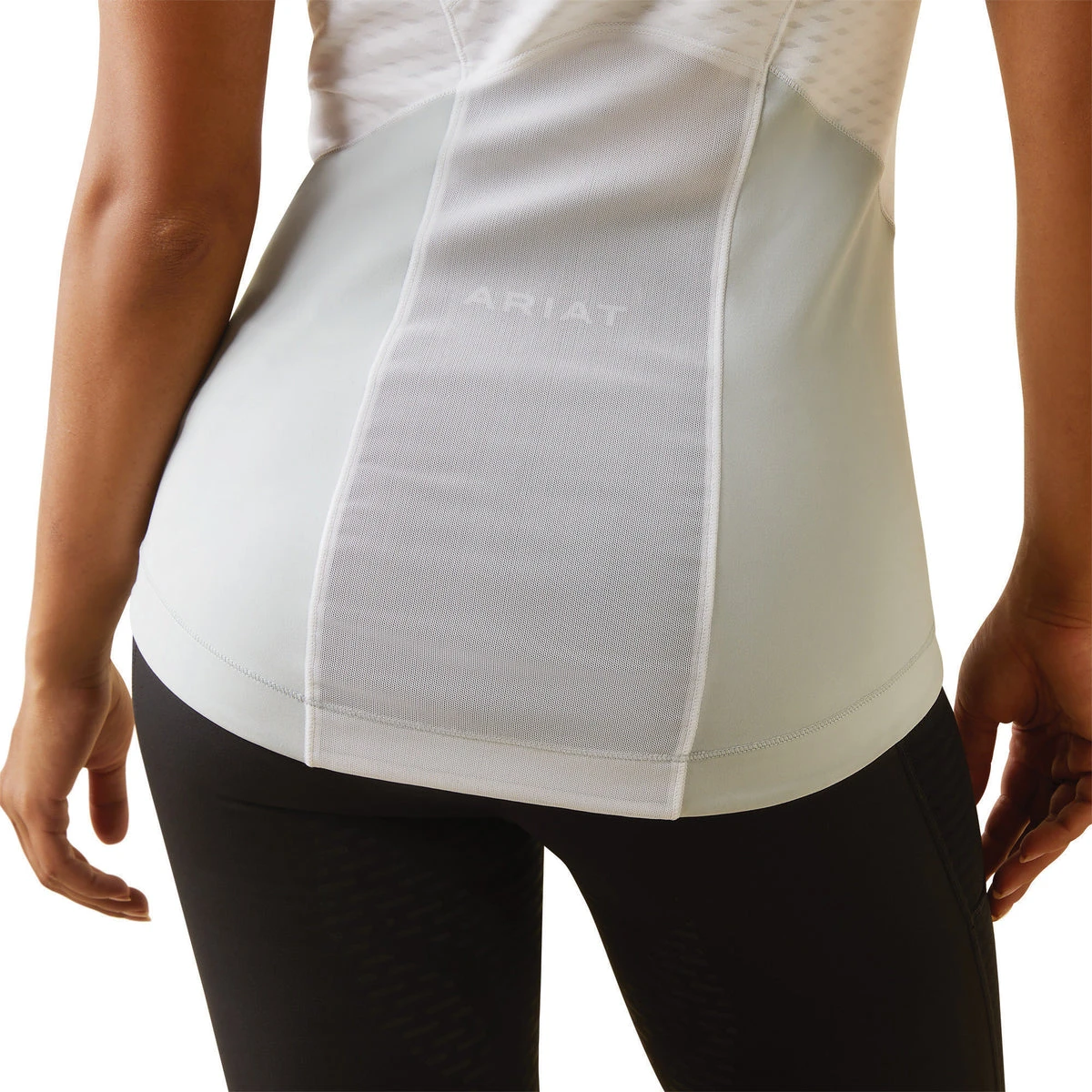 Ariat Womens Ascent 1/4 Zip Short Sleeve Show Shirt 12 Ariat Womens Ascent 1/4 Zip Short Sleeve Show Shirt - Image 10