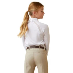 Ariat Girl's Sunstopper Pro 2.0 Show Shirt -Equestrian Supplies Shop S23 YTH ENGL 10043407 back
